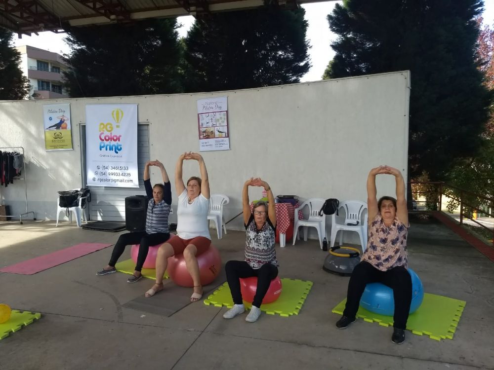 Pilates Day foi realizado em Carlos Barbosa