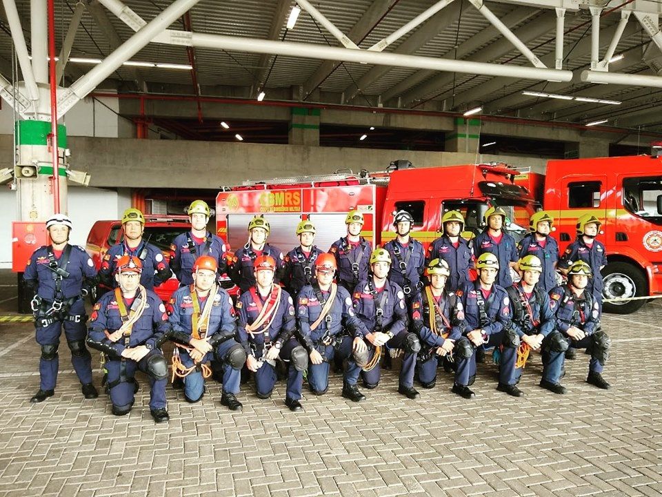 Bombeiros Militares da Serra participam de teste para Copa América