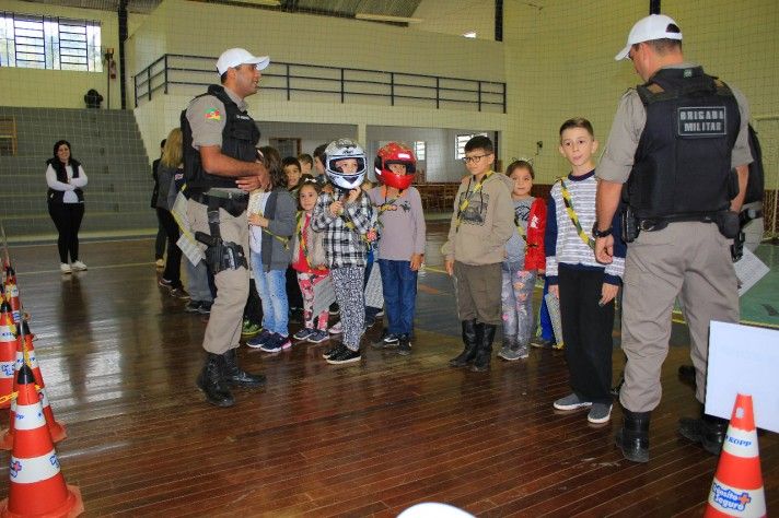 Brigada Militar realiza atividades em Coronel Pilar