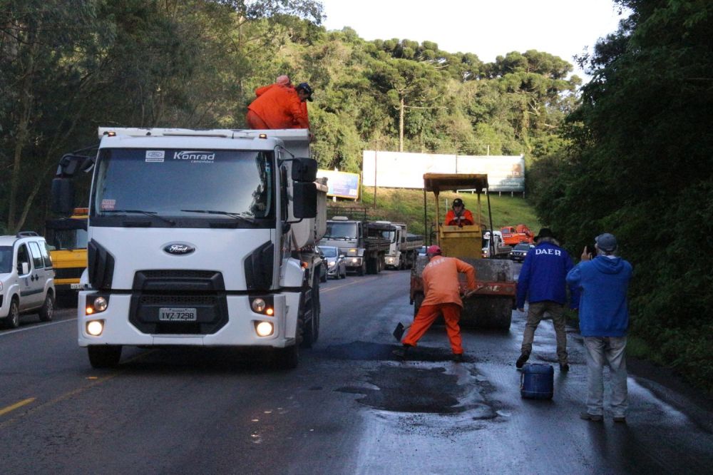 Inicia Operação Tapa Buracos na São Vendelino