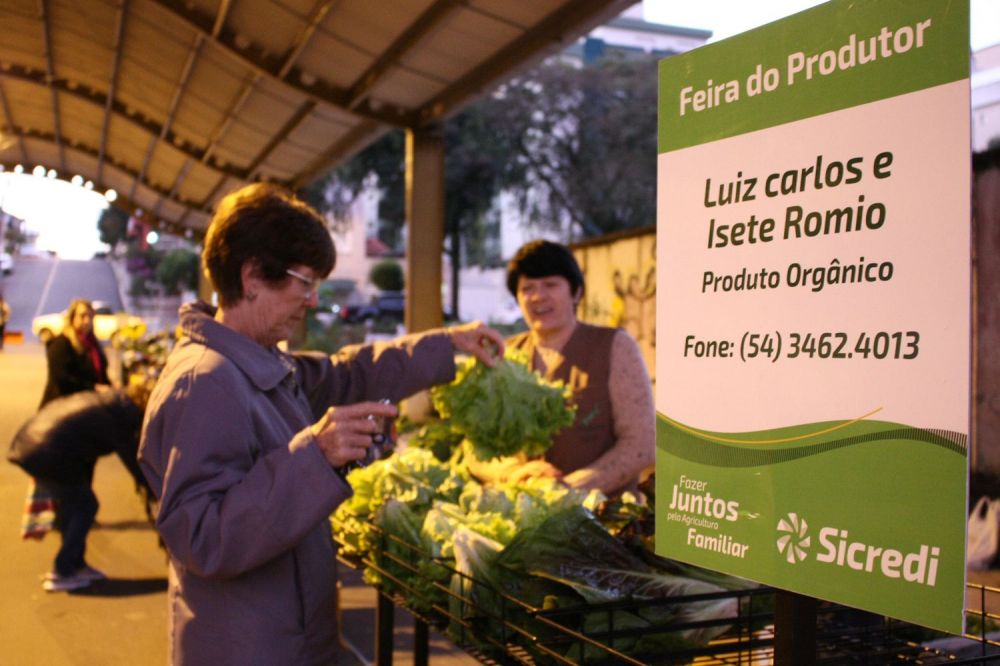 Feira do Produtor de Garibaldi terá identificação de produtores orgânicos