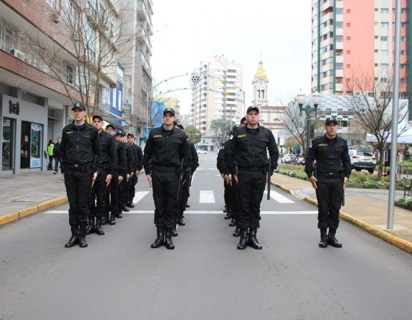 Formada primeira turma da Guarda Civil de Bento Gonçalves