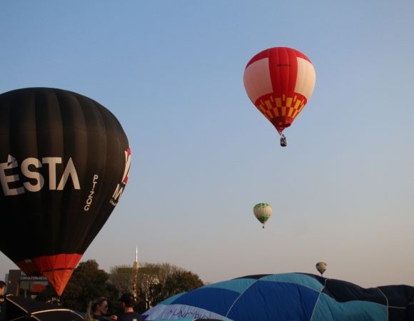 Festival de Balonismo de Bento atraiu mais de 20 mil pessoas