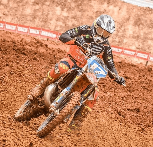 Guto vai bem no Brasileiro de Motocross