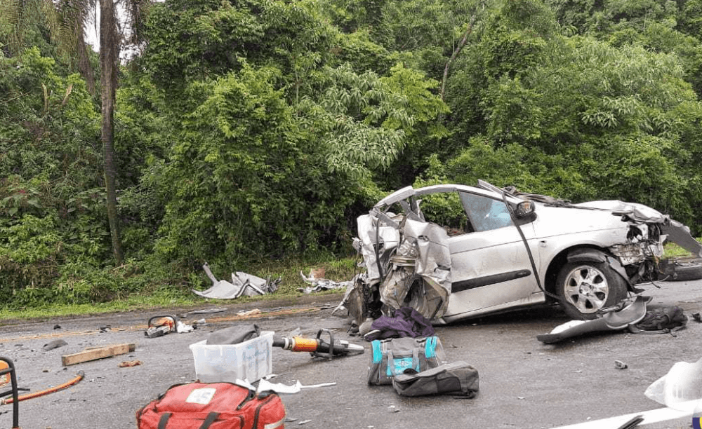 Grave acidente na BR 470 em Bento Gonçalves 