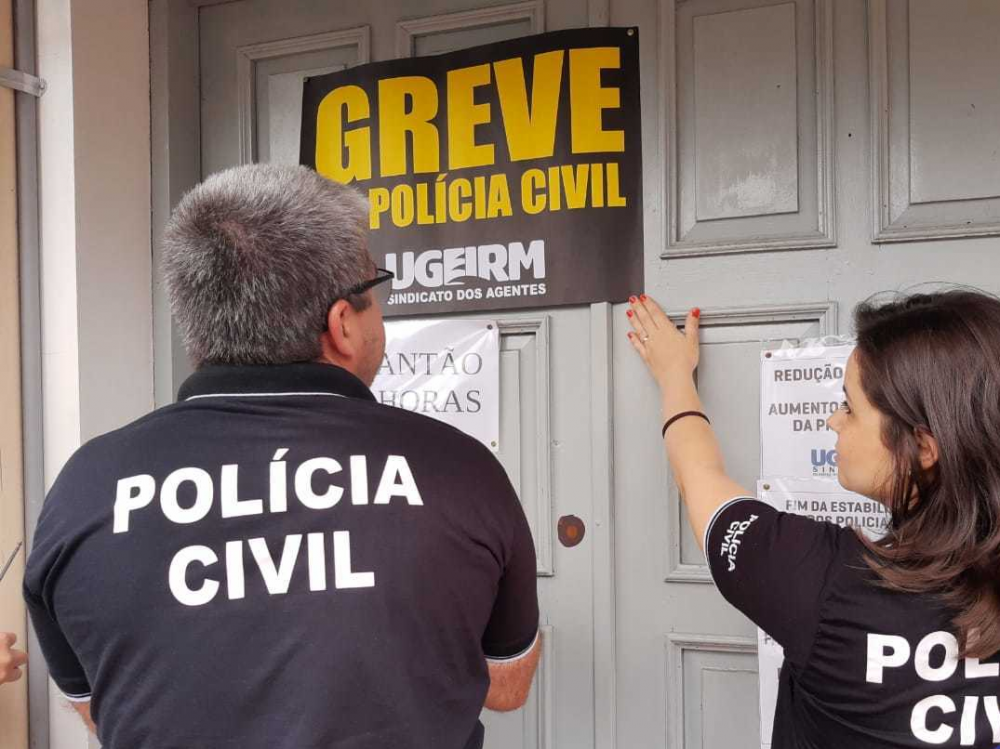 Policiais Civis da região aderem a greve