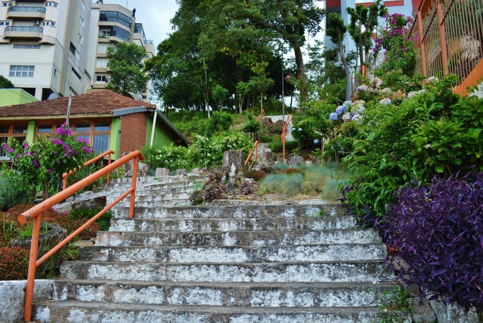 Escadaria da Kennedy vai ser reformada em Carlos Barbosa