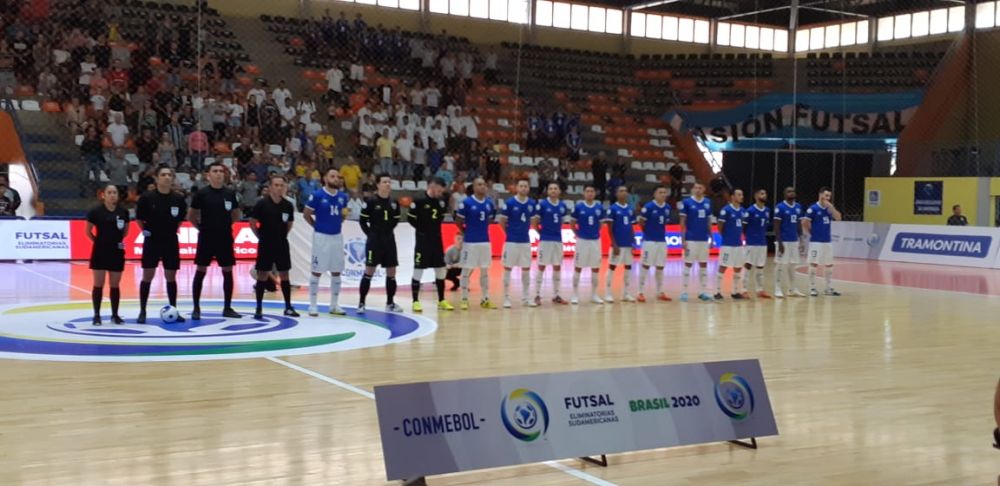 Brasil conquista vitória no primeiro jogo das eliminatórias de Futsal 