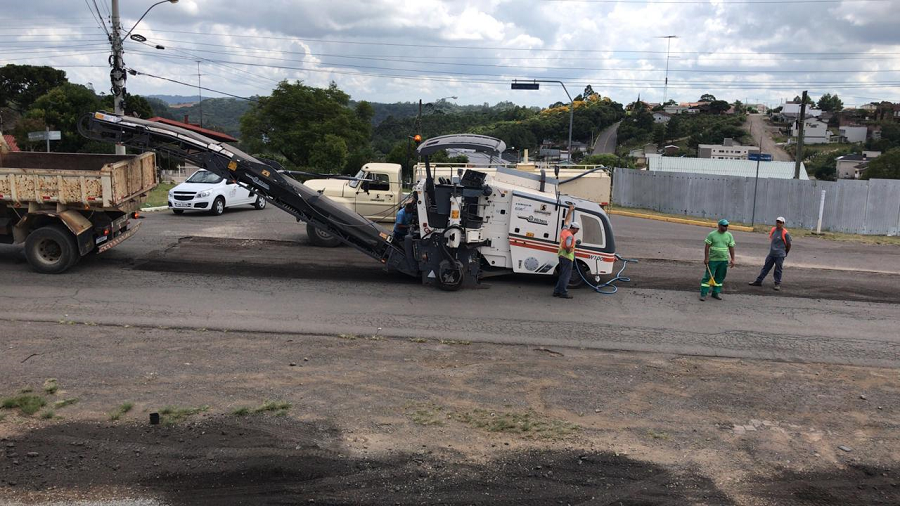 Empresa de Farroupilha inicia obras de recuperação da VRS-813