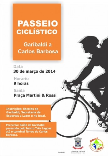 Passeio Ciclístico de Garibaldi a Carlos Barbosa