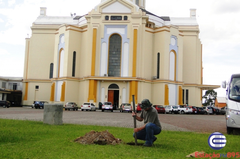 Obras de construção de Nossa Senhora de Caravaggio iniciam em Farroupilha