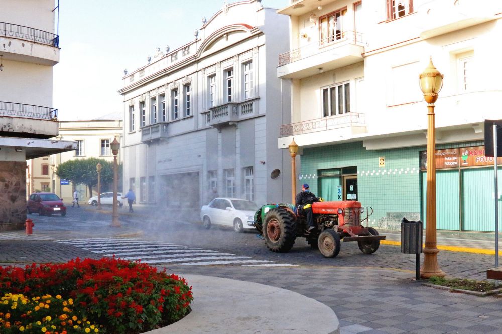 Nova ação de higienização será feita nas ruas de Garibaldi