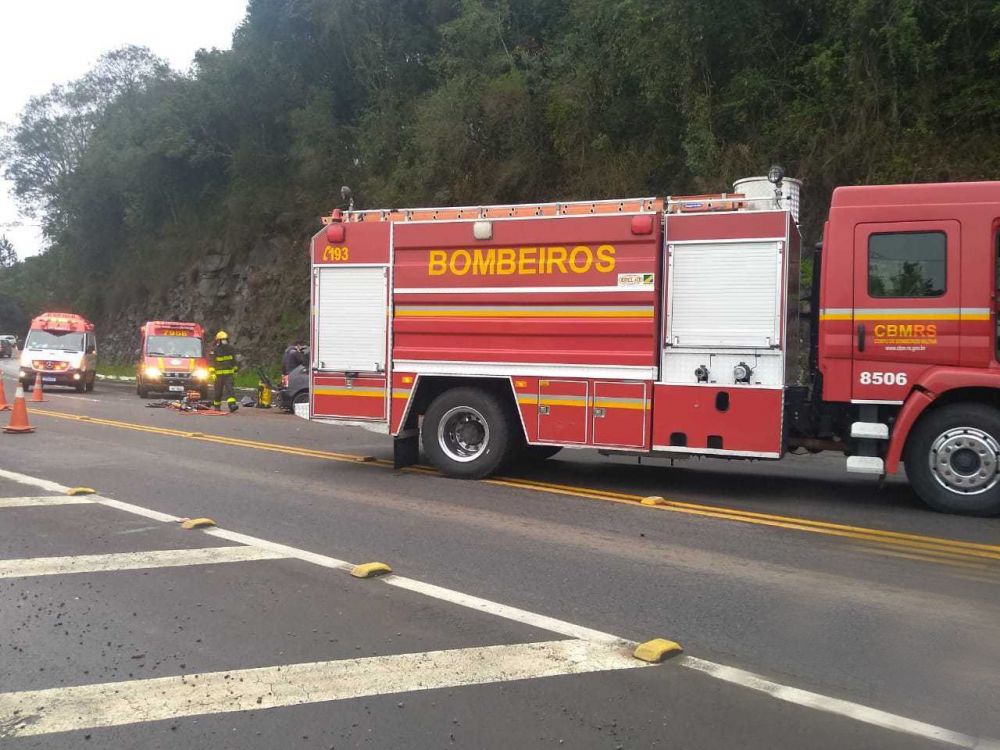 Bombeiros de Bento atendem três ocorrências seguidas