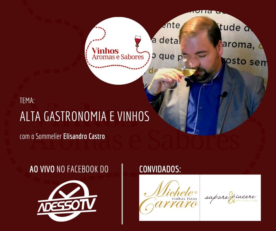 Uma noite de vinhos e alta gastronomia