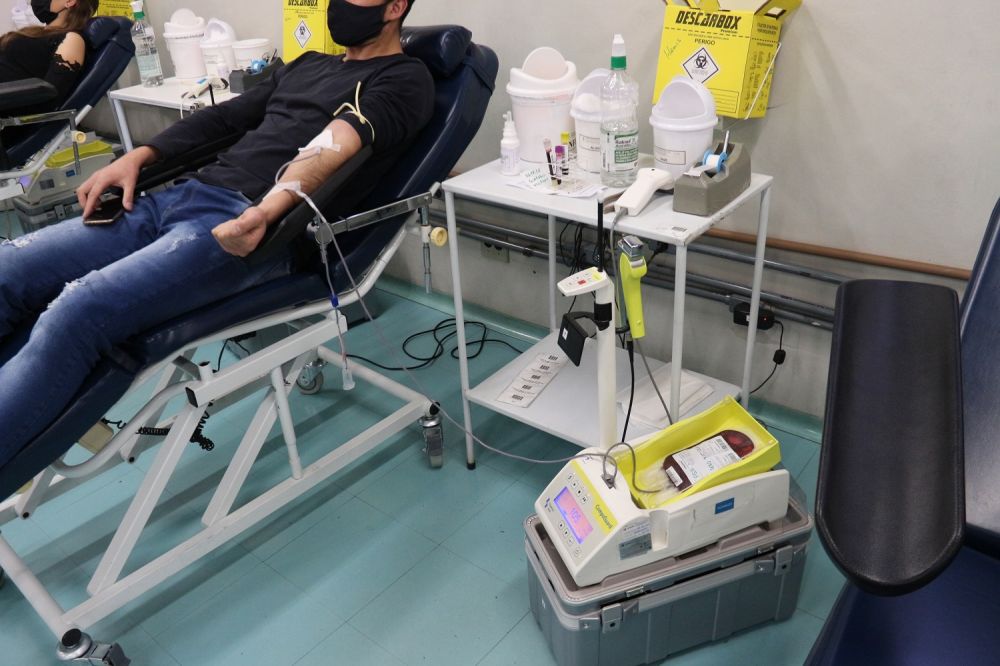 População participa da campanha de Doação de Sangue