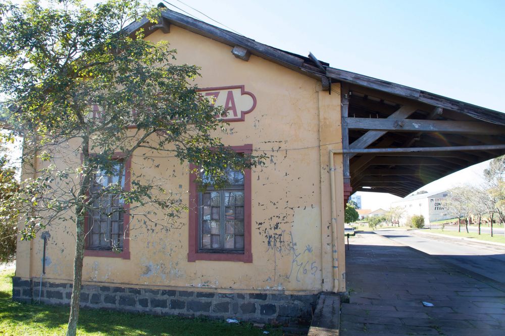 Restauro da antiga Estação Férrea de Farroupilha entra na fase final