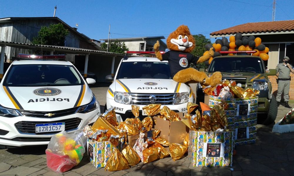 Brigada Militar realiza ação social em Garibaldi