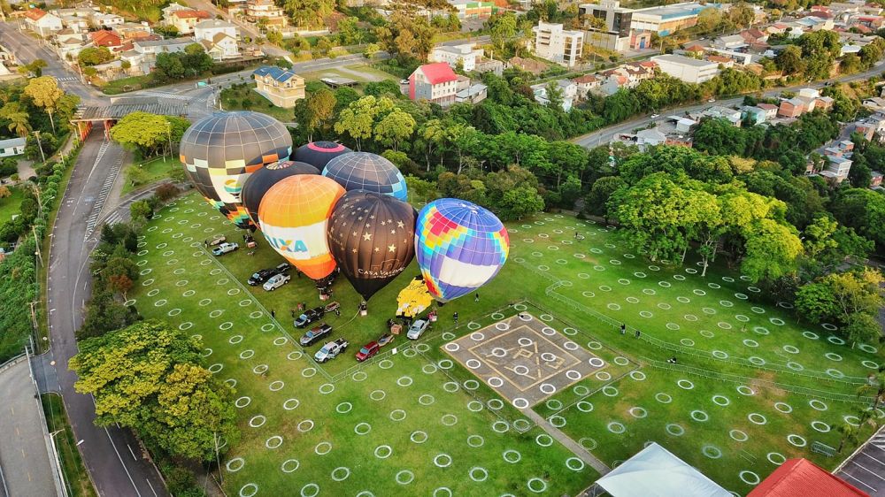 Festival de Balonismo movimenta Bento Gonçalves