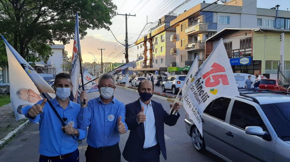 Coligação de Fachinelli é acusada de abuso de poder econômico e político