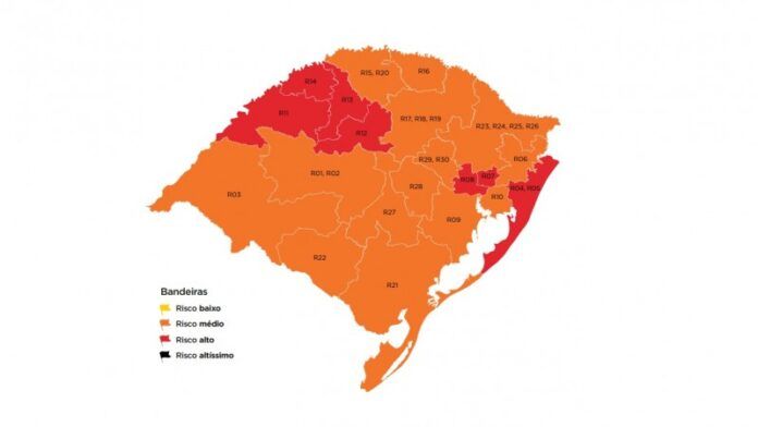 Estado aceita recurso e Serra volta para a bandeira laranja