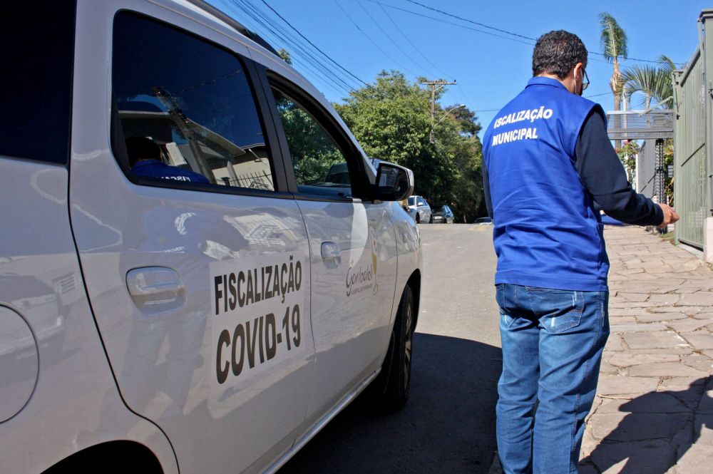 Brigada Militar e fiscais realizam Operação COVID em Garibaldi