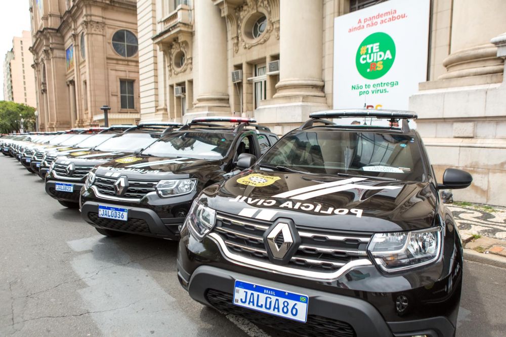 Policia Civil de Garibaldi recebe viatura semiblindada