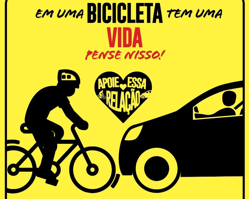 Ciclistas promovem ato neste sábado