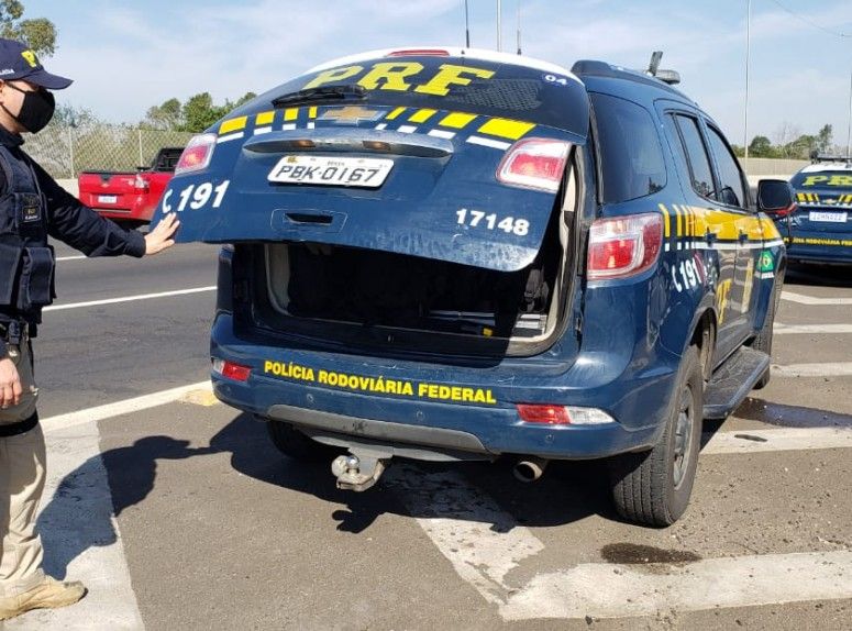 Foragido é preso pela PRF na BR-470