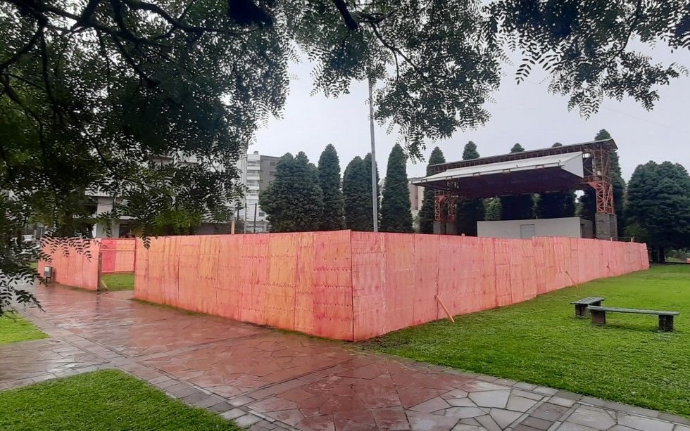 Palco da Estação em Carlos Barbosa terá novo visual