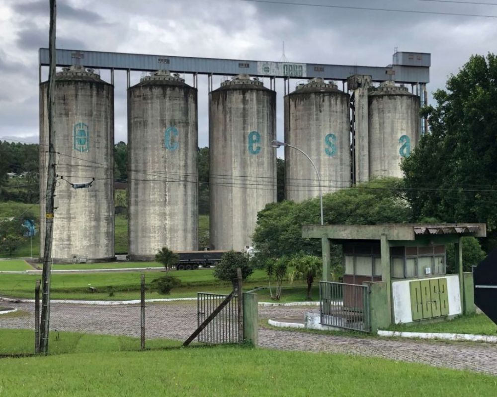 Silo da Cesa em Garibaldi será leiloado nesta quarta-feira