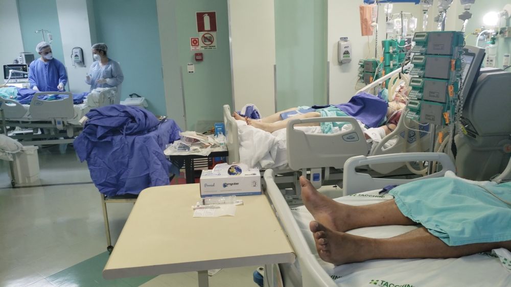 Hospital Tacchini atinge 140% de ocupação e comunica órgãos sobre o colapso